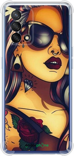 Силикон с усиленными углами чехол № 5384 для Oppo A74 - 5384sp-2305 изображение 