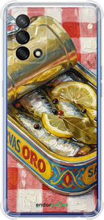 Силіконовий протиударний с посиленими кутами чехол Vintage Sardine Tin Phone для Oppo A74 - 6772sp-2305 изображение 