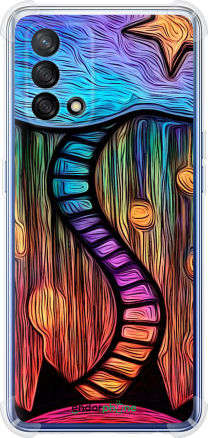 Силикон с усиленными углами чехол № 5390 для Oppo A74 - 5390sp-2305 изображение 