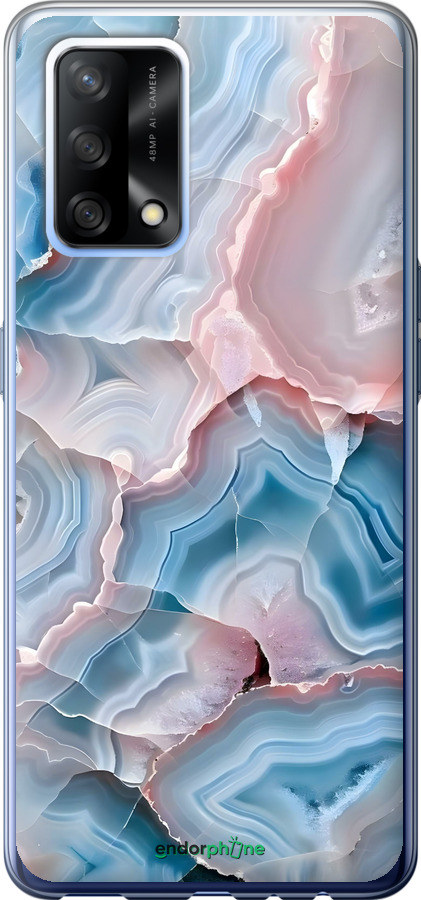 Силиконовый чехол Мрамор для Oppo A74 - 6306u-2305 изображение 