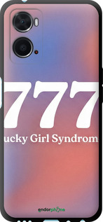 TPU чехол 'Aesthetic Aura Gradient 777 Lucky Energy' для Oppo A76 изображение 5