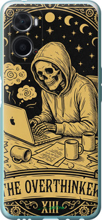 Силіконовий чохол 'The Overthinker' для Oppo A76 зображення 1