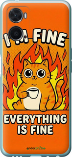 Силіконовий чехол Funny Cat для Oppo A76 - 6786u-2760 изображение 