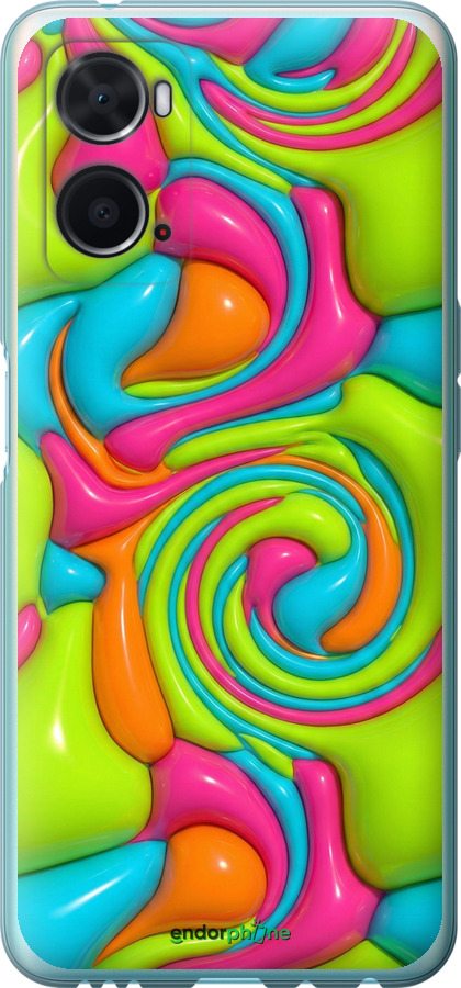 Силиконовый чехол Y2K Jelly Dream для Oppo A76 - 6780u-2760 изображение 