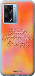 Силиконовый чехол Aura Gradient Main Character Energy Aesthetic Y2K для Oppo A77 5G - 6783u-1377 изображение 