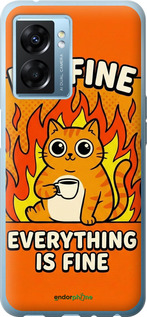 Силиконовый чехол 'Funny Cat' для Oppo A77 5G изображение 5