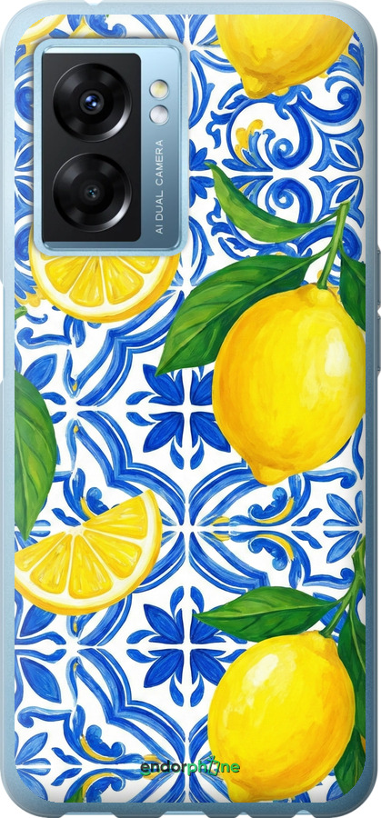 Силиконовый чехол Grocery Girl Italian Summer для Oppo A77 5G - 6766u-1377 изображение 