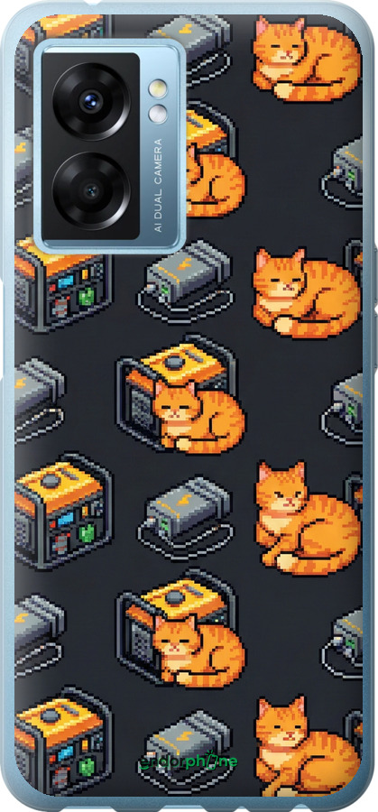 Силиконовый чехол Autonomous Zone для Oppo A77 5G - 6771u-1377 изображение 