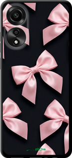 TPU чехол Coquette Ribbons Dark Coquette для Oppo A78 4G - 6767b-3142 изображение 