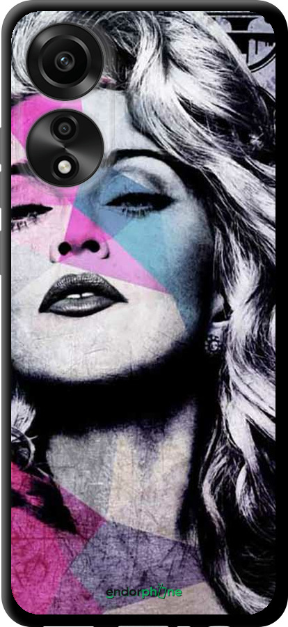 TPU чехол Art-Madonna для Oppo A78 4G - 4131b-3142 изображение 