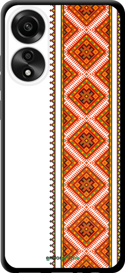 TPU чехол Вышиванка 25 для Oppo A78 4G - 593b-3142 изображение 