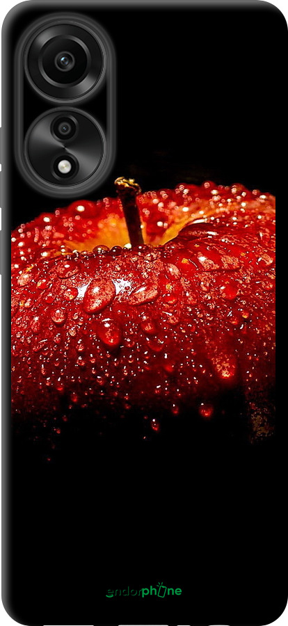 TPU чехол Яблуко для Oppo A78 4G - 6022b-3142 изображение 