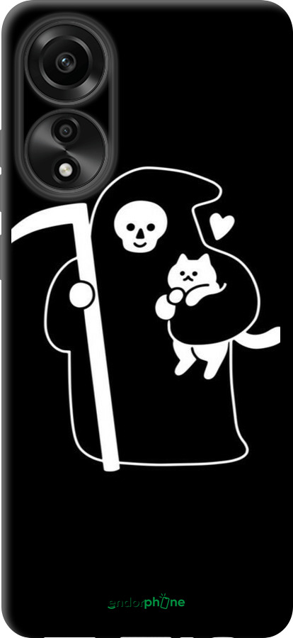 TPU чехол С изображением Кошек для Oppo A78 4G - 6485b-3142 изображение 