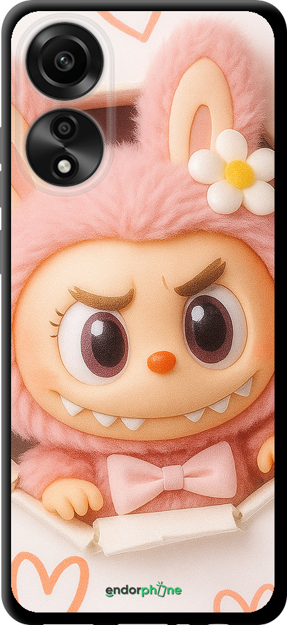 TPU чехол Лабубу 2 для Oppo A78 4G - 6710b-3142 изображение 