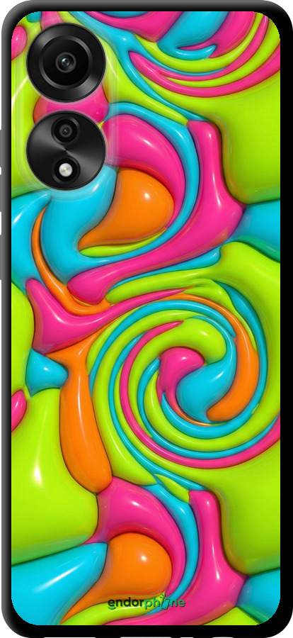 TPU чехол Y2K Jelly Dream для Oppo A78 4G - 6780b-3142 изображение 