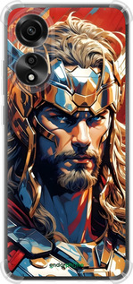 Силикон с усиленными углами чехол Тор для Oppo A78 4G - 6384sp-3142 изображение 