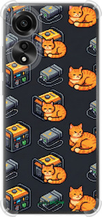 Силикон с усиленными углами чехол Autonomous Zone для Oppo A78 4G - 6771sp-3142 изображение 