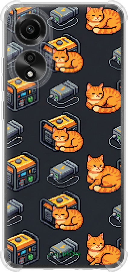 Силикон с усиленными углами чехол Autonomous Zone для Oppo A78 4G - 6771sp-3142 изображение 