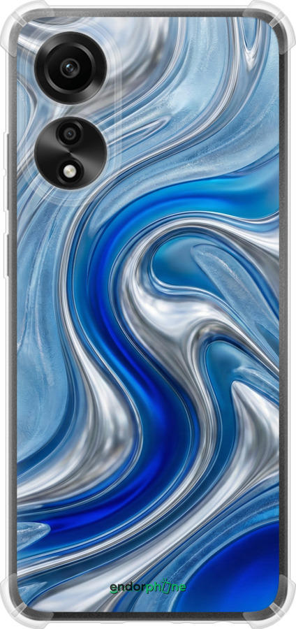 Силикон с усиленными углами чехол Liquid Chrome для Oppo A78 4G - 6781sp-3142 изображение 