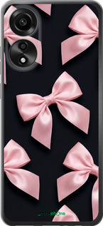 Силиконовый чехол 'Coquette Ribbons Dark Coquette' для Oppo A78 4G изображение 1