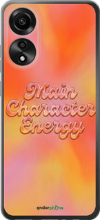 Силіконовий чехол Aura Gradient Main Character Energy Aesthetic Y2K для Oppo A78 4G - 6783u-3142 изображение 