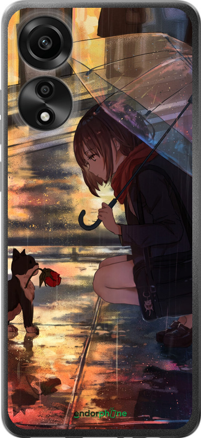 Силіконовий чехол Anime для Oppo A78 4G - 6609u-3142 изображение 