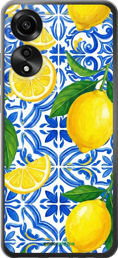 Силиконовый чехол Grocery Girl Italian Summer для Oppo A78 4G - 6766u-3142 изображение 