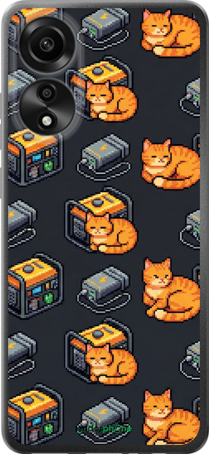 Силиконовый чехол Autonomous Zone для Oppo A78 4G - 6771u-3142 изображение 