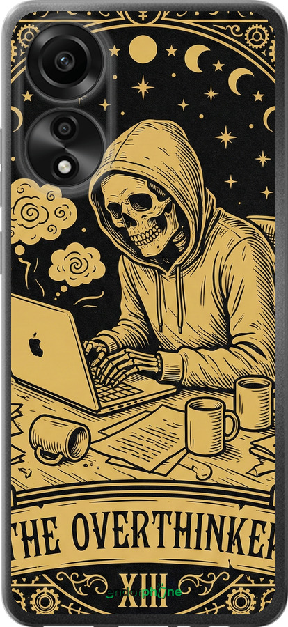 Силиконовый чехол The Overthinker для Oppo A78 4G - 6774u-3142 изображение 