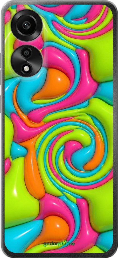 Силиконовый чехол Y2K Jelly Dream для Oppo A78 4G - 6780u-3142 изображение 