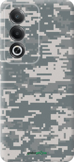 Силиконовый чехол Камуфляж для Oppo A3 Pro 5G - 1085u-4144 изображение 