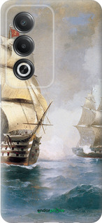 Силиконовый чехол Айвазовский. Корабли для Oppo A3 Pro 5G - 160u-4144 изображение 