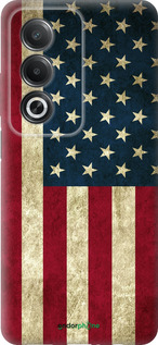 Силіконовий чехол Прапор США для Oppo A3 Pro 5G - 395u-4144 изображение 