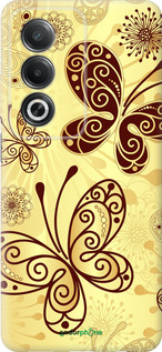 Силіконовий чехол Красиві метелики для Oppo A3 Pro 5G - 4170u-4144 изображение 