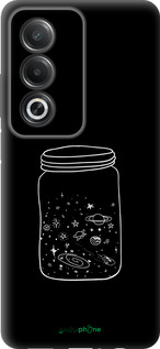 Силиконовый чехол Космос в банке для Oppo A80 5G - 4297u-3963 изображение 