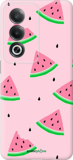 Силиконовый чехол Розовый арбуз для Oppo A80 5G - 4314u-3963 изображение 