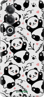 Силіконовий чехол Панди для Oppo A80 5G - 4318u-3963 изображение 