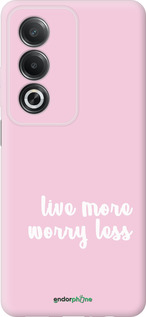 Силиконовый чехол Живи больше для Oppo A80 5G - 4347u-3963 изображение 