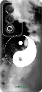 Силиконовый чехол Инь и Янь для Oppo A3 Pro 5G - 4389u-4144 изображение 