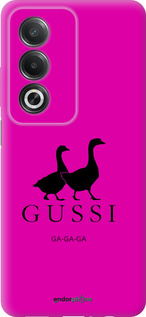 Силиконовый чехол Гуси для Oppo A3 Pro 5G - 4561u-4144 изображение 