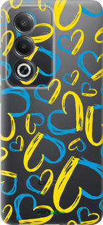 Силиконовый чехол Сердца UA для Oppo A3 Pro 5G - 5292u-4144 изображение 