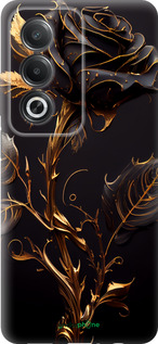 Силиконовый чехол Роза 3 для Oppo A80 5G - 5552u-3963 изображение 