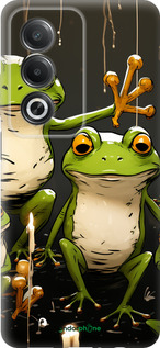 Силиконовый чехол Жабки 2 для Oppo A3 Pro 5G - 5657u-4144 изображение 