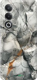 Силиконовый чехол Серый мрамор для Oppo A3 Pro 5G - 6041u-4144 изображение 