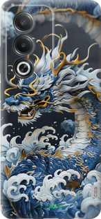 Силиконовый чехол Водяной дракон для Oppo A80 5G - 6113u-3963 изображение 