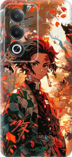 Силиконовый чехол Tanjiro для Oppo A3 Pro 5G - 6130u-4144 изображение 