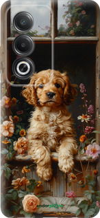 Силиконовый чехол Щенок cocker spaniel для Oppo A3 Pro 5G - 6136u-4144 изображение 