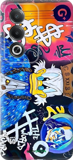 Силиконовый чехол Скрудж 2 для Oppo A80 5G - 6285u-3963 изображение 