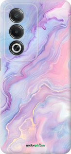 Силиконовый чехол Нежный мрамор для Oppo A3 Pro 5G - 6310u-4144 изображение 