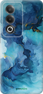 Силиконовый чехол Акварель для Oppo A80 5G - 6320u-3963 изображение 